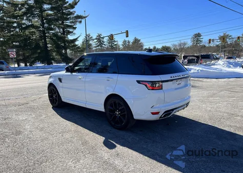 2021 Land Rover Range Rover Sport Svr из США, поврежденный, VIN SALWZ2RE3MA795435